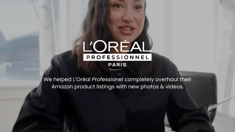 L’Oréal Professionnel — Amazon content overhaul