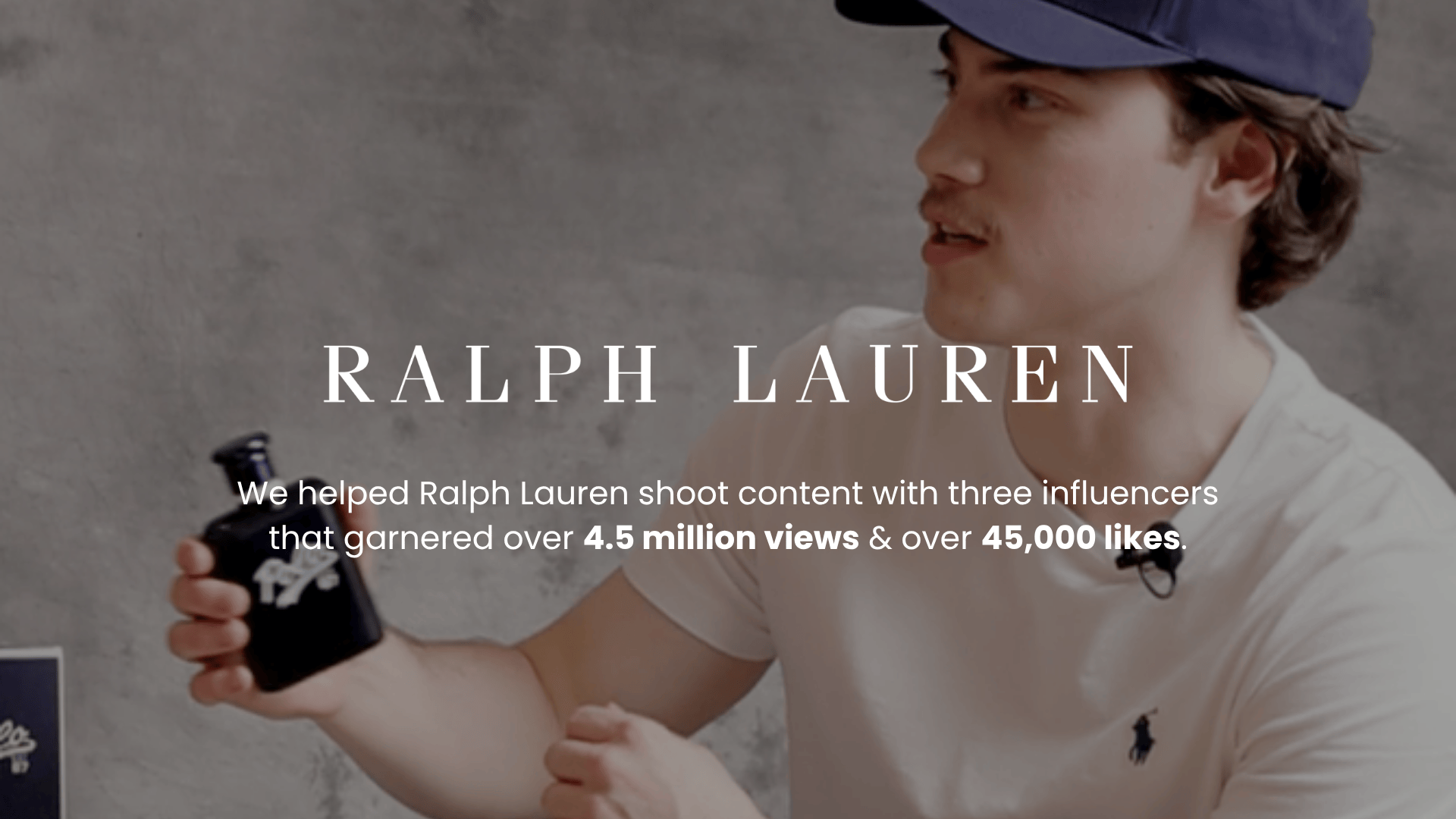 Ralph Lauren — 4.5M views & 45k+ likes